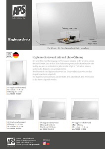 APS-Hygieneschutzwand