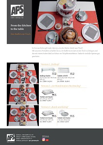 APS-Tisch-Buffet